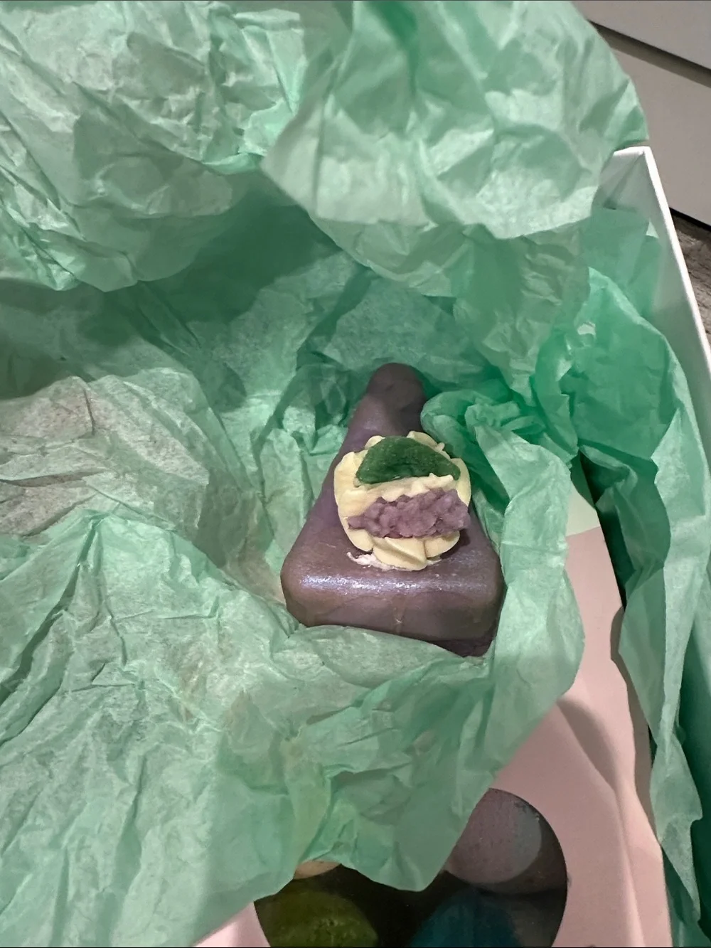 Bath Treats Gift Box — Mint Green & Pink Bath Bomb Set